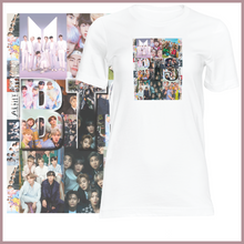 Load image into Gallery viewer, BTS Collage Tshirt