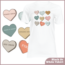 Load image into Gallery viewer, BTS Song Hearts Tshirt