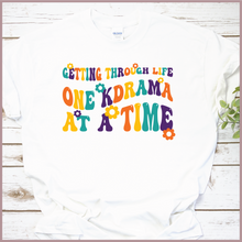 Load image into Gallery viewer, Getting Through Life One Kdrama At A Time Tshirt (Unisex)
