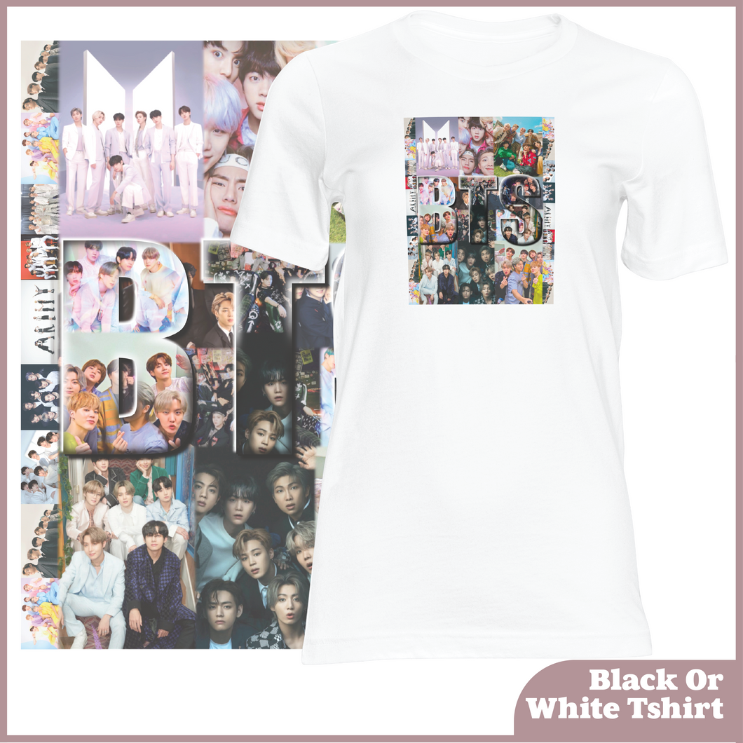 BTS Collage Tshirt (Unisex)