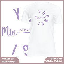 Load image into Gallery viewer, Min Yoongi 1993 Tshirt (UNISEX)
