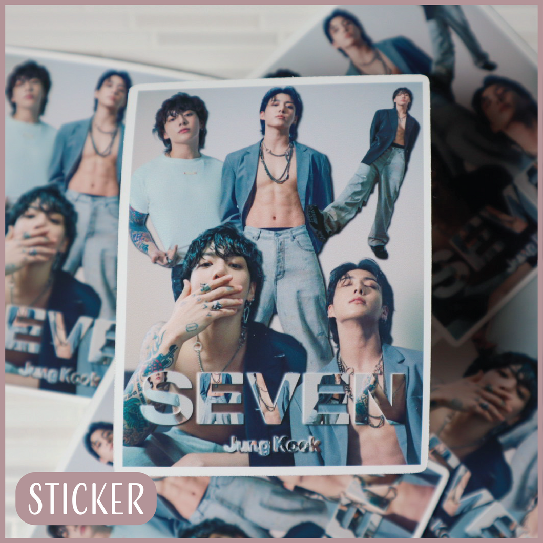 Jungkook Seven Sticker