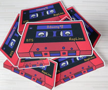 Load image into Gallery viewer, BTS Ddaeng Cassette Tape Sticker
