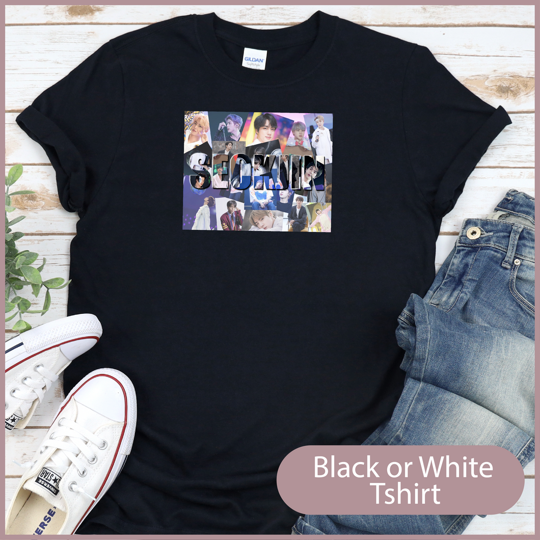 Seokjin Collage Tshirt (Unisex)