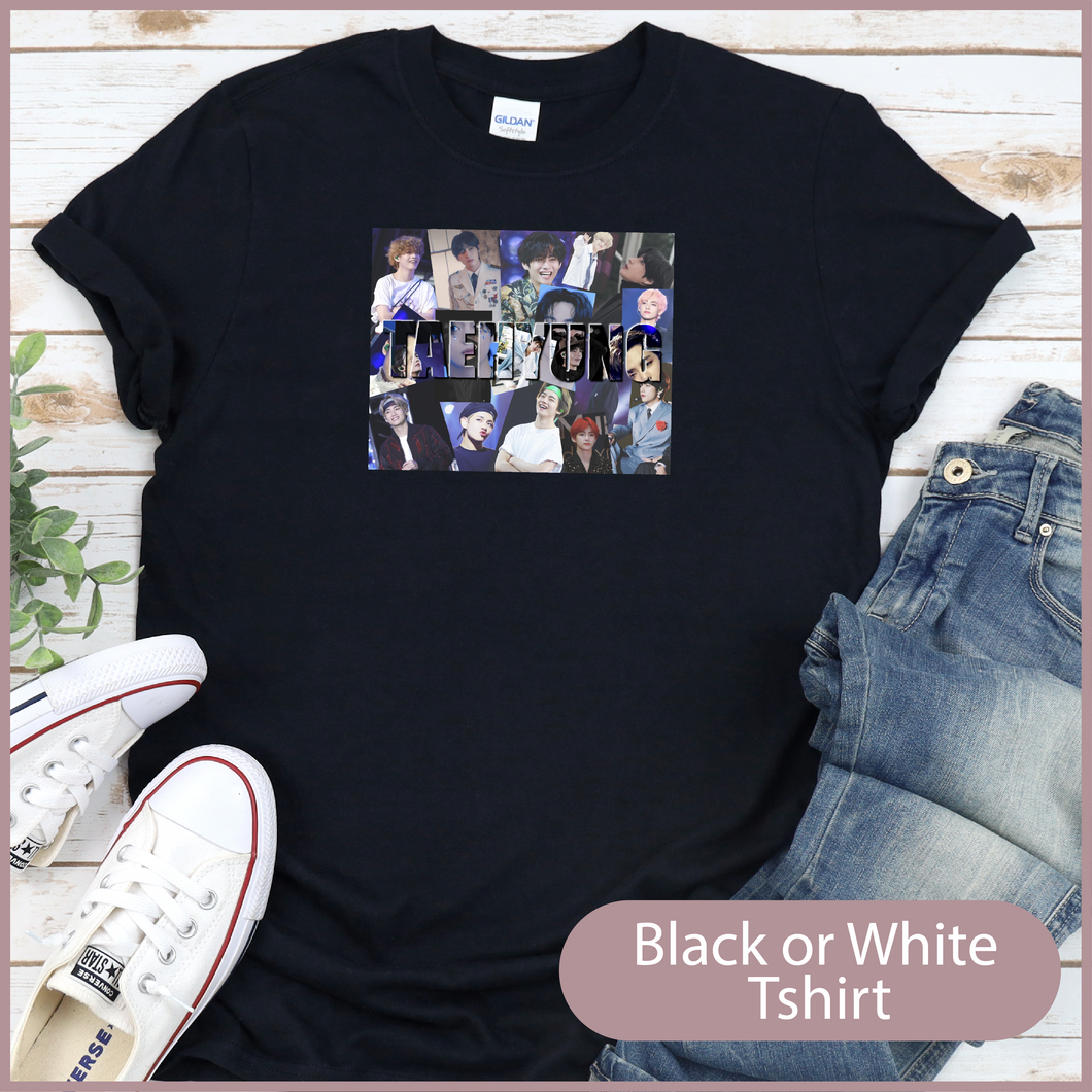 Taehyung Collage Tshirt (Unisex)