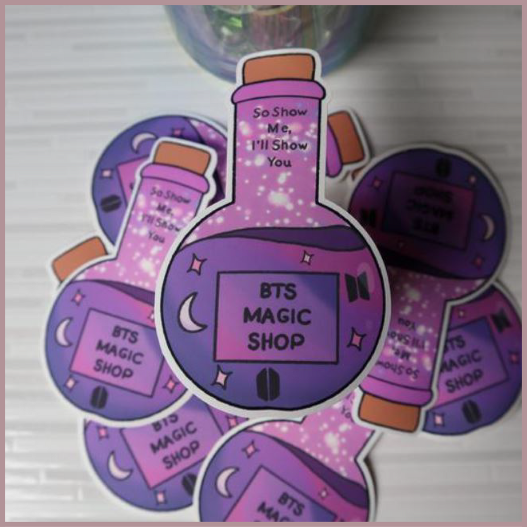 BTS Magic Shop Sticker