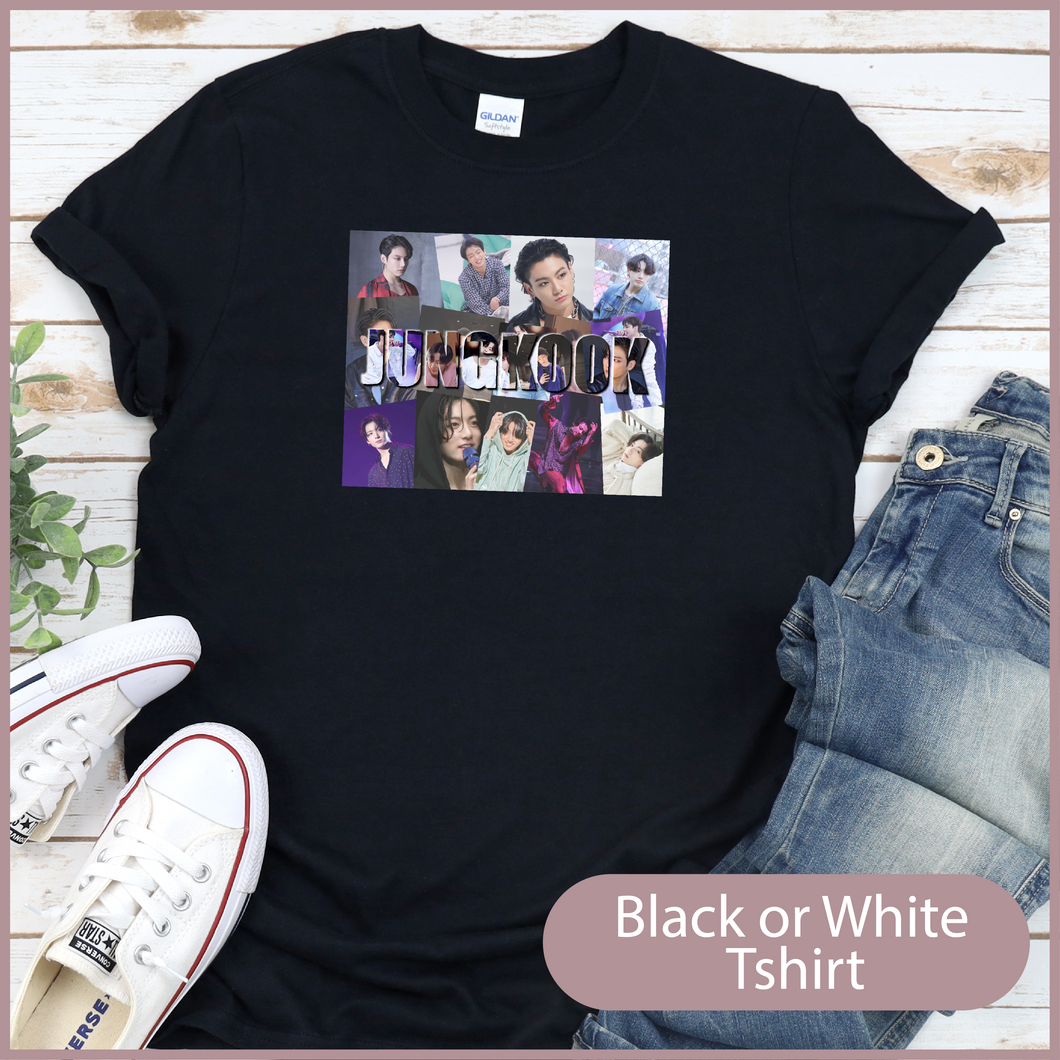 Jungkook Collage Tshirt (Unisex)