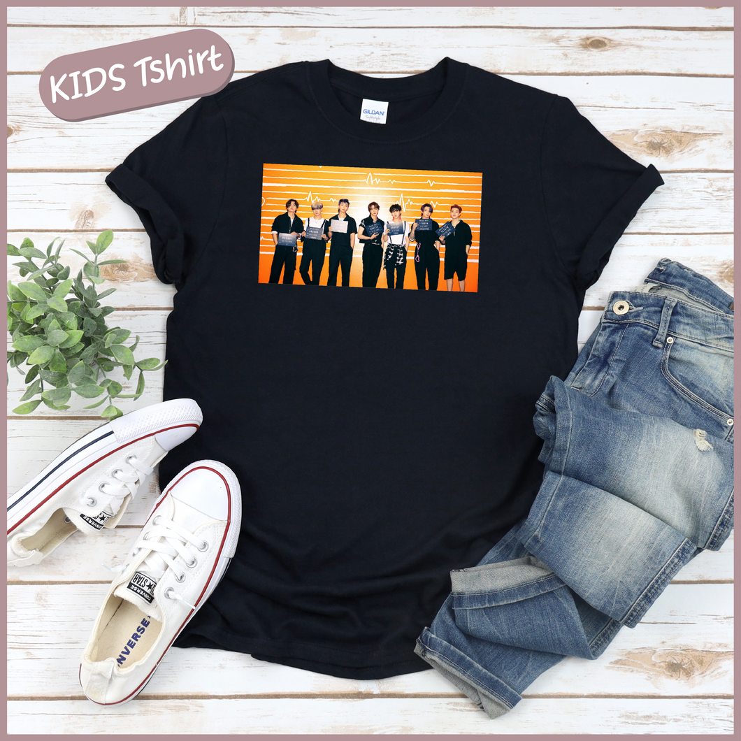 (KIDS) BTS Mugshot Tshirt