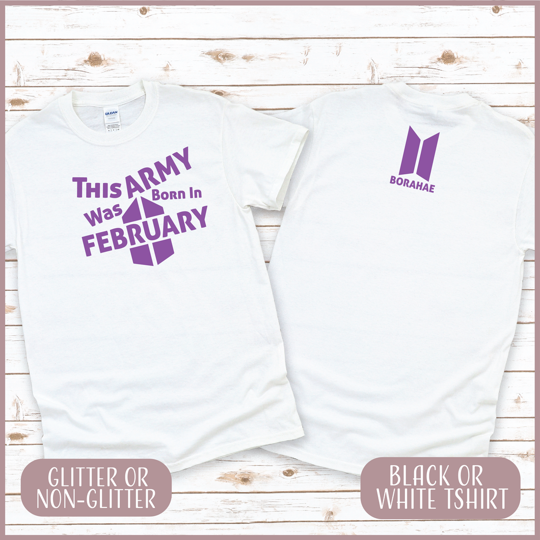 February Army Birthday Tshirt (UNISEX)