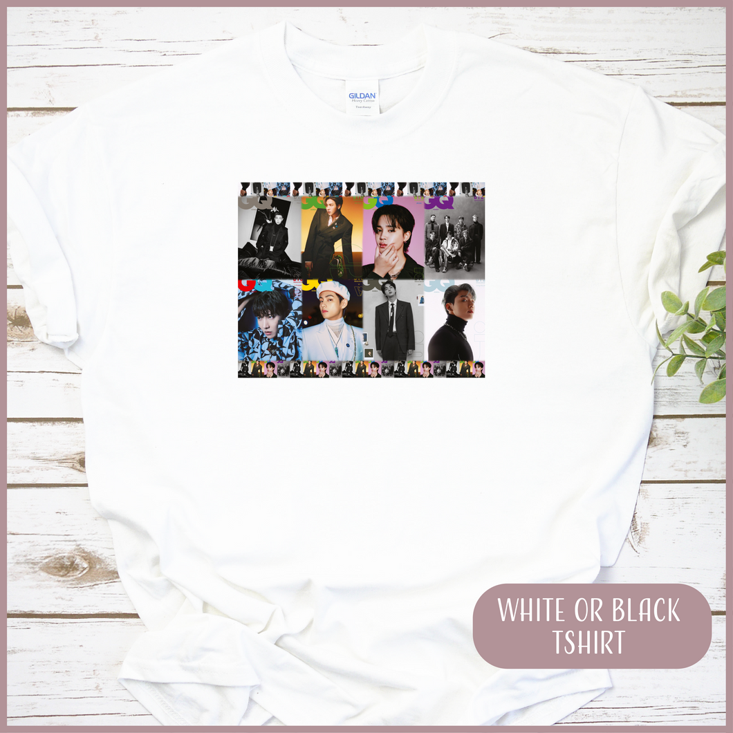 BTS GQ Korea Tshirt