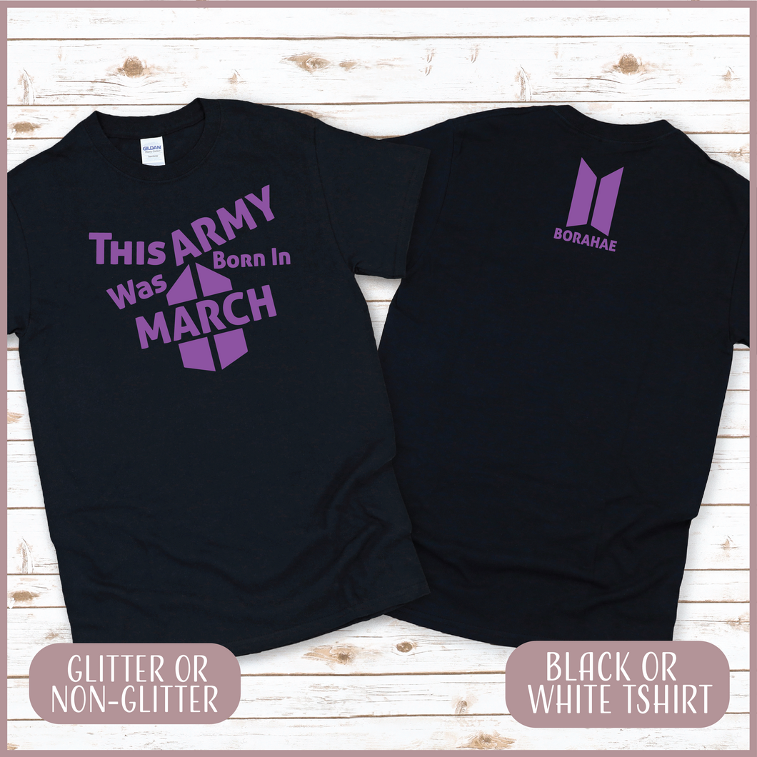 March Army Birthday Tshirt (UNISEX)