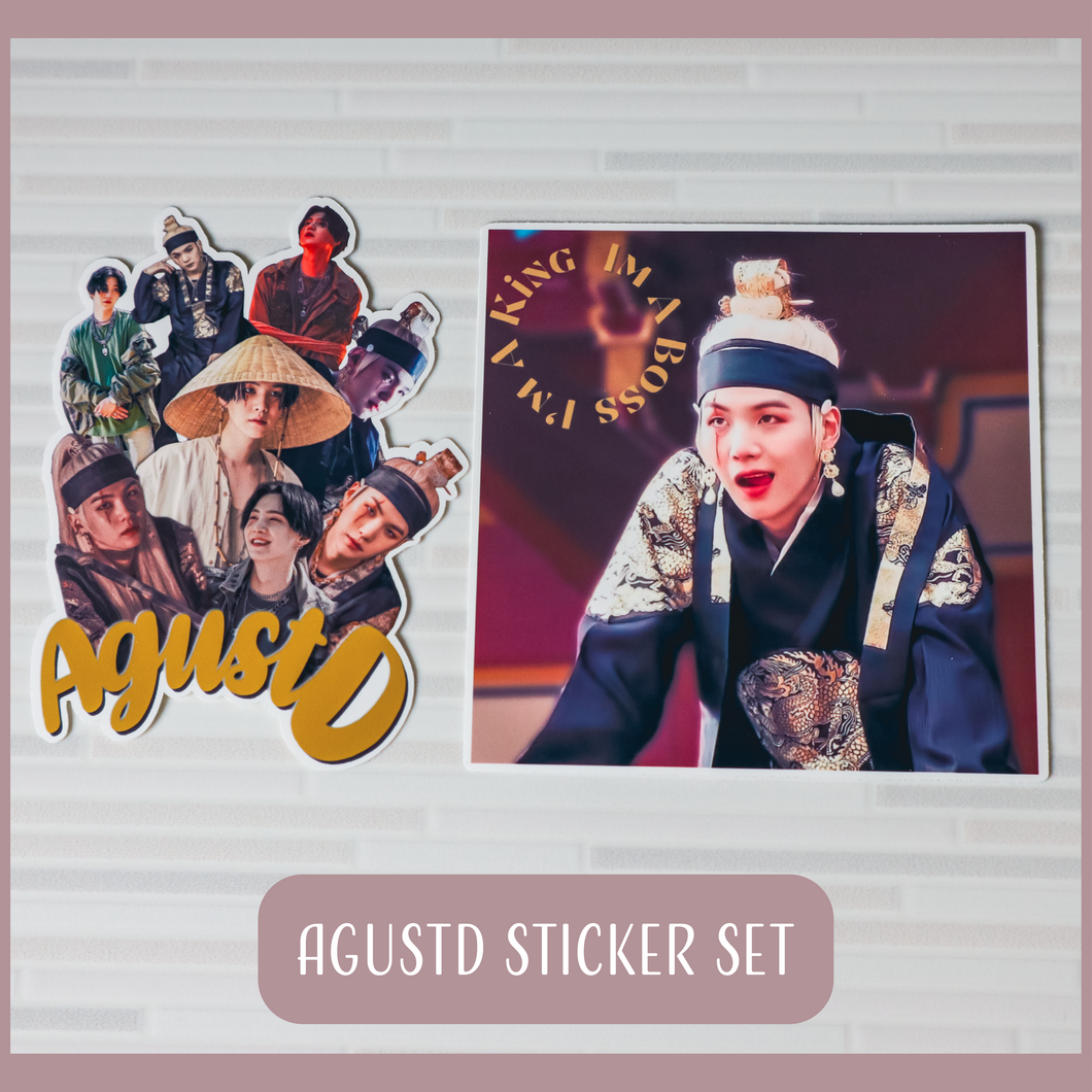 AgustD Sticker Set