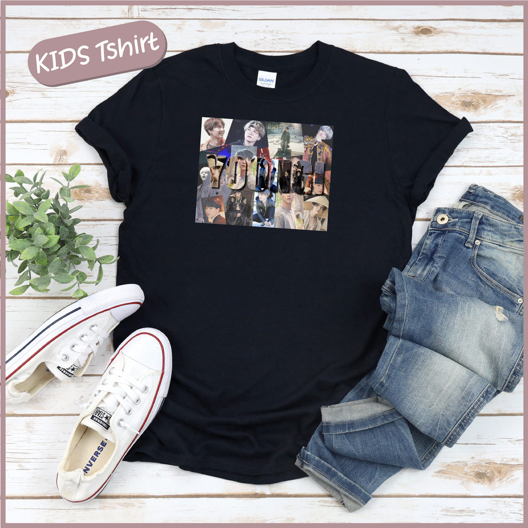 (KIDS) Yoongi Collage Tshirt