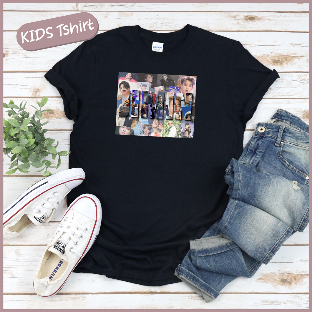 (KIDS) Jimin Collage Tshirt