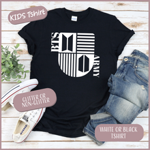 Load image into Gallery viewer, (KIDS) BTS Army Crest Tshirt (UNISEX)
