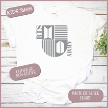 Load image into Gallery viewer, (KIDS) BTS Army Crest Tshirt (UNISEX)
