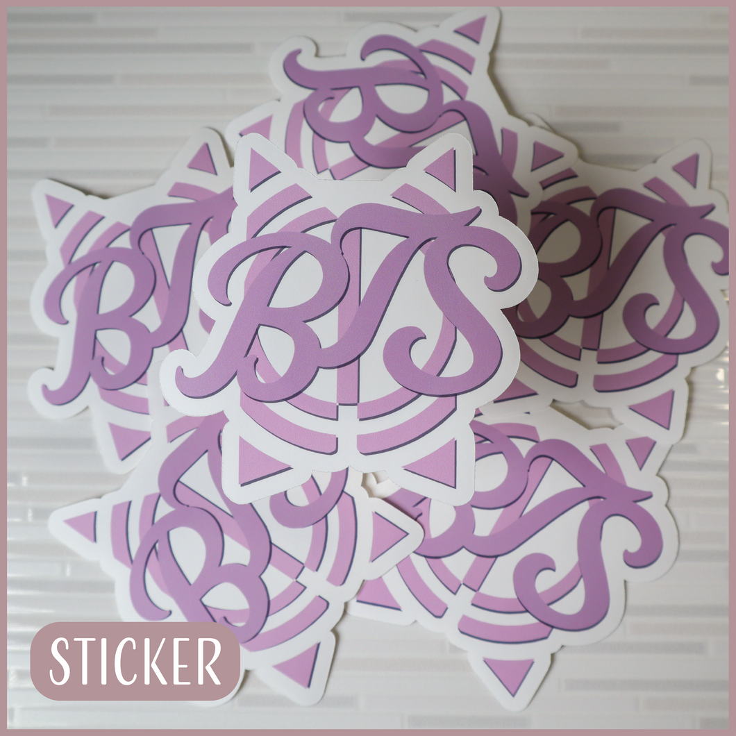 BTS Fun Logo Sticker