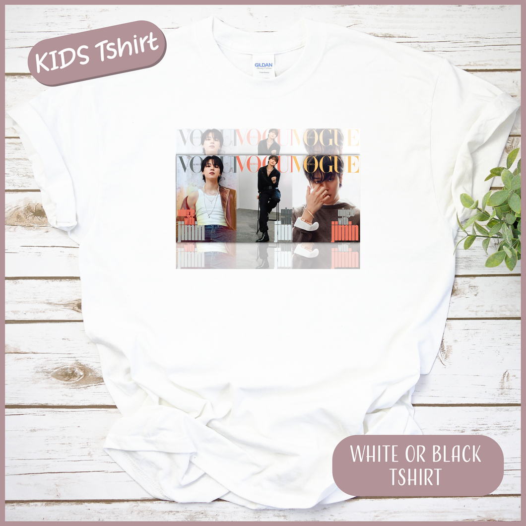 (KIDS) Jimin Vogue Tshirt